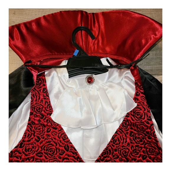 Deluxe Child Vampire Halloween Costume Size Large 8/10 - Picture 4 of 4